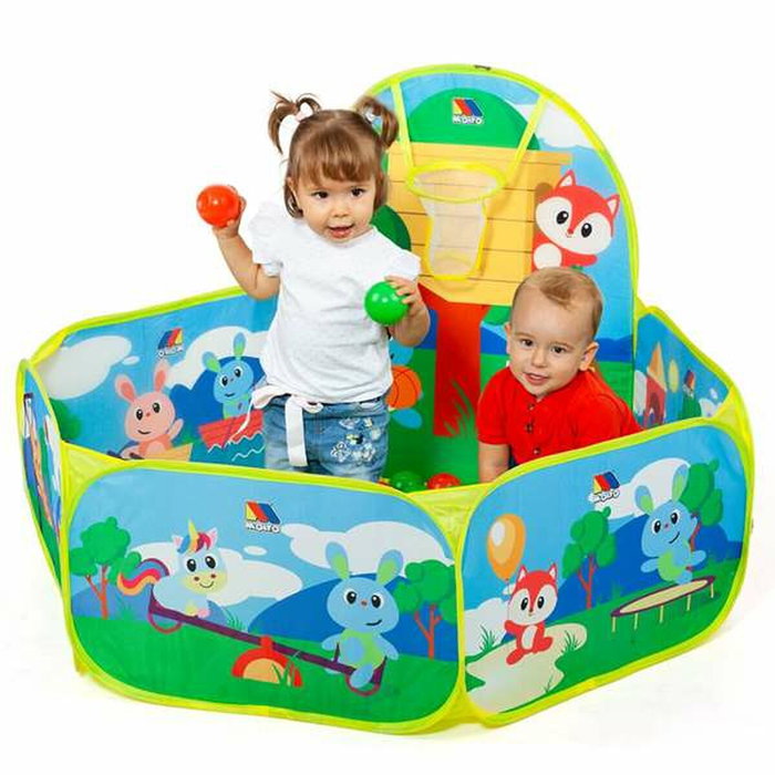 Molto Parque con Canasta y 25 Bolas 76x100x110