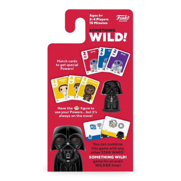 Funko Something Wild Star Wars Darth Vader Juego de Cartas Alemán Español Italiano Funko Something Wild Star Wars Darth Vader Juego de Cartas Alemán Español Italiano