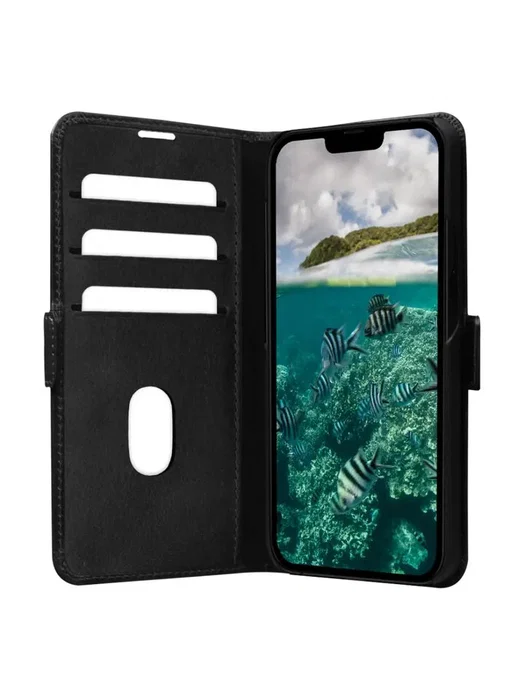 Dbramante1928 Funda de Cuero Negro para iPhone 12 / 12 Pro - Copenhague