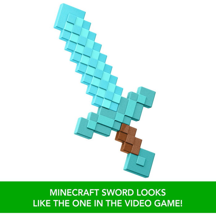Mattel Espada de Diamante Minecraft Roleplay