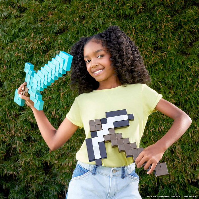 Mattel Espada de Diamante Minecraft Roleplay