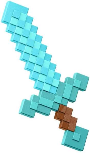Mattel Espada de Diamante Minecraft Roleplay Mattel Espada de Diamante Minecraft Roleplay