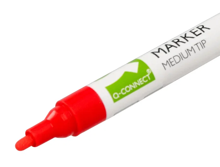 Q-connect Rotulador de tiza líquida punta redonda trazo 3 mm, caja de 8 unidades, colores surtidos