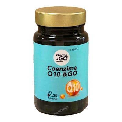 PHARMA & GO Coenzima Q10 30 cápsulas PHARMA & GO Coenzima Q10 30 cápsulas