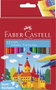FABER-CASTELL Estuche de 12 Rotuladores Standard Colores Surtidos
