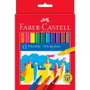 FABER-CASTELL Estuche de 12 Rotuladores Standard Colores Surtidos