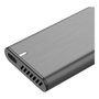 COOLBOX MiniCHASE NS31 Carcasa Externa para SSD M.2 NVMe/SATA USB-C 3.2 Gen 2 Gris Espacial