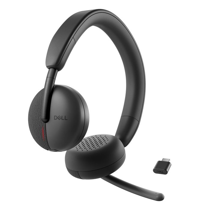 Dell WL3024 Auriculares Inalámbricos con Cancelación de Ruido IA para Conferencias y Productividad
