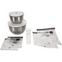 Zwilling Fresh&Save Bowl Vakuum Starter-Set 9 piezas Edelstahl