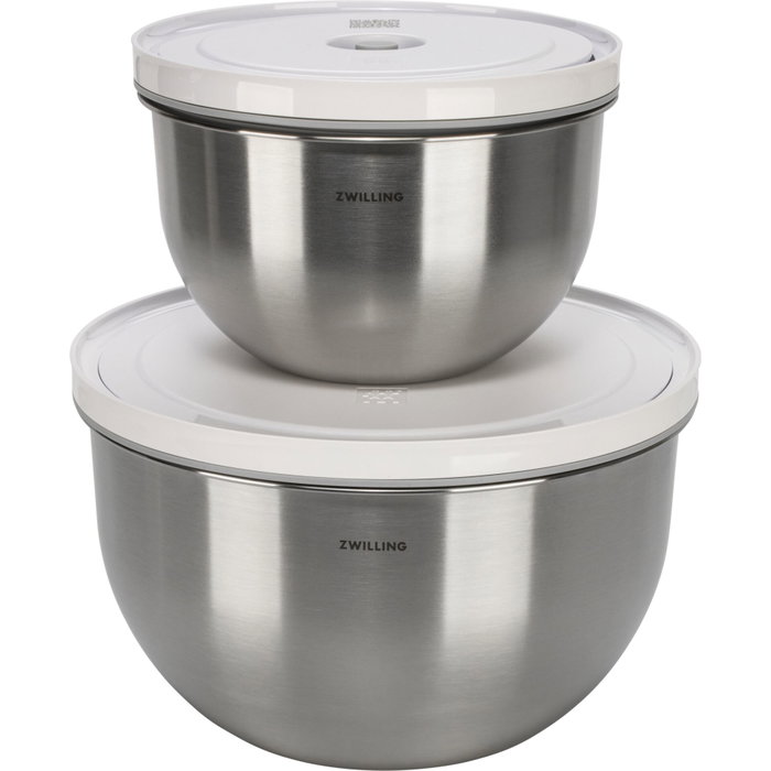 Zwilling Fresh&Save Bowl Vakuum Starter-Set 9 piezas Edelstahl
