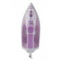 Esperanza EHI004 Plancha de Vapor Suela de Cerámica Púrpura, Blanco 2400 W