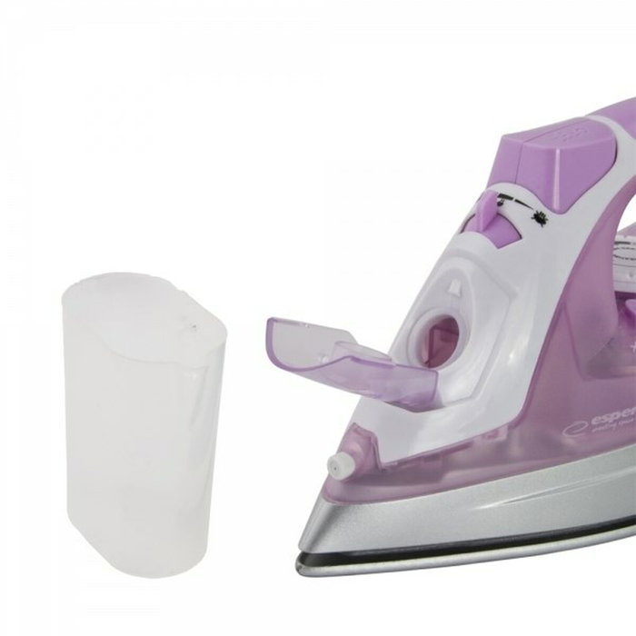 Esperanza EHI004 Plancha de Vapor Suela de Cerámica Púrpura, Blanco 2400 W Esperanza EHI004 Plancha de Vapor Suela de Cerámica Púrpura, Blanco 2400 W