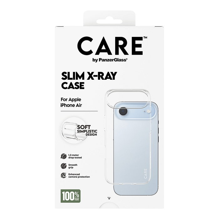 PanzerGlass X-Ray Case para iPhone Air, Transparente