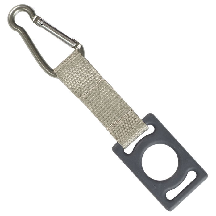 Jet Lag Mosquetón Porta Botella Adaptable y Ligero para Mochila o Cinturón Colores Surtidos