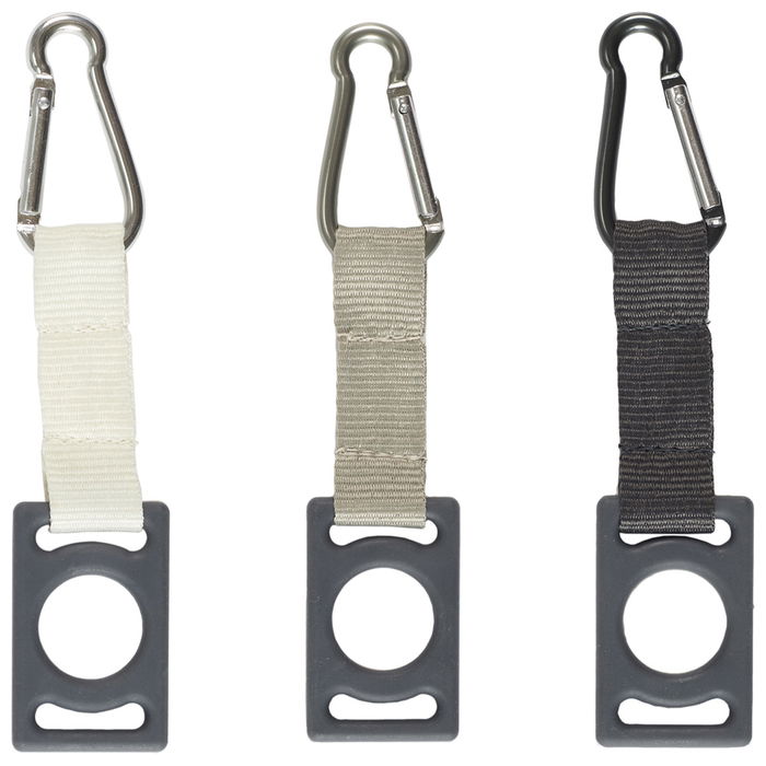 Jet Lag Mosquetón Porta Botella Adaptable y Ligero para Mochila o Cinturón Colores Surtidos