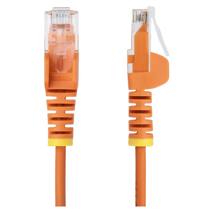 Startech N6PAT200CMORS Cable de red Cat6 Slim U/UTP 2m Naranja Startech N6PAT200CMORS Cable de red Cat6 Slim U/UTP 2m Naranja