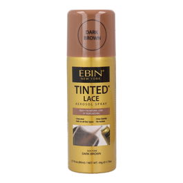 Ebin New York Spray Encaje Teñido Dark Brown 80 ml