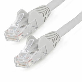 Startech Cable de red LSZH Cat6 Ethernet 15m Snagless UTP Patch Cord Gris