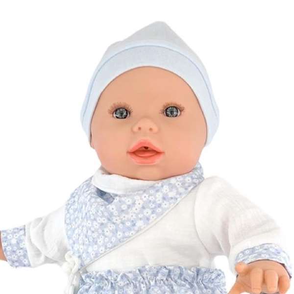 Berjuan Baby Lloron 50 cm T.Flores Azul Ref: 6025-24 Berjuan Baby Lloron 50 cm T.Flores Azul Ref: 6025-24