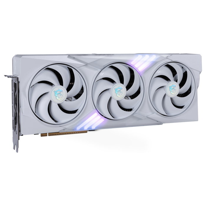 MSI GeForce RTX 5080 16GB GDDR7 256-bit GAMING TRIO OC WHITE Tarjeta Gráfica con 3 Ventiladores, PCIe 5.0 x16, 10752 Núcleos CUDA, Overclock