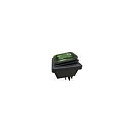 Bachmann Interruptor oscilante Serie 3627 2P Negro/Verde Bachmann Interruptor oscilante Serie 3627 2P Negro/Verde