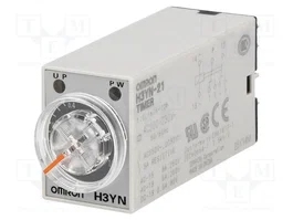 OMRON H3YN-21 Relé de tiempo 200-230VAC DPDT