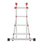 Hailo M80 Escalera de Peldaños 4x4