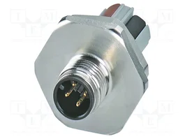 PHOENIX CONTACT Conector M12 macho de 4 pines, recto, IP67