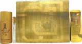 Paco Rabanne 1 Million Gift Set 100ml EDT + 150ml Desodorante Vaporizador + 10ml EDT