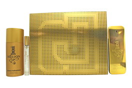 Paco Rabanne 1 Million Gift Set 100ml EDT + 150ml Desodorante Vaporizador + 10ml EDT