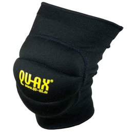 Qu-Ax Rodillera Negra Talla M para Protección Deportiva y Seguridad