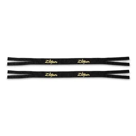 Zildjian Juego de correas de nailon para platos (Par) con logotipo dorado