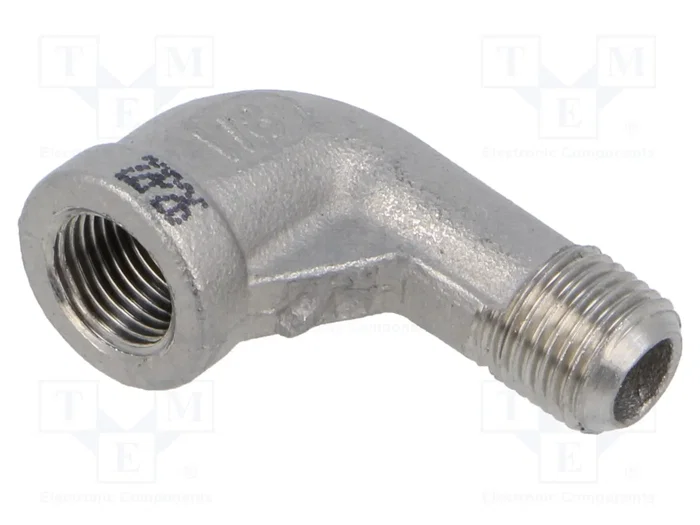 GEBO Conector Codo de 90° Macho-Hembra G 1/8 pulgadas GEBO Conector Codo de 90° Macho-Hembra G 1/8 pulgadas