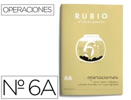 Rubio Cuaderno de problemas nº 6a para el desarrollo intelectual del alumno