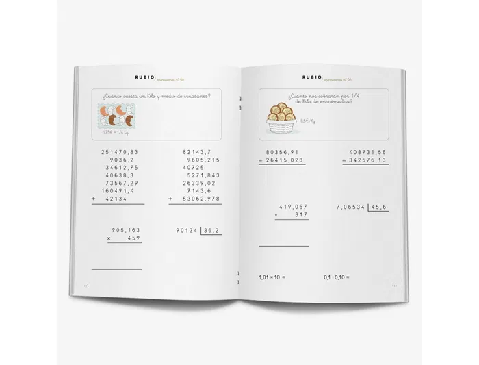 Rubio Cuaderno de problemas nº 6a para el desarrollo intelectual del alumno