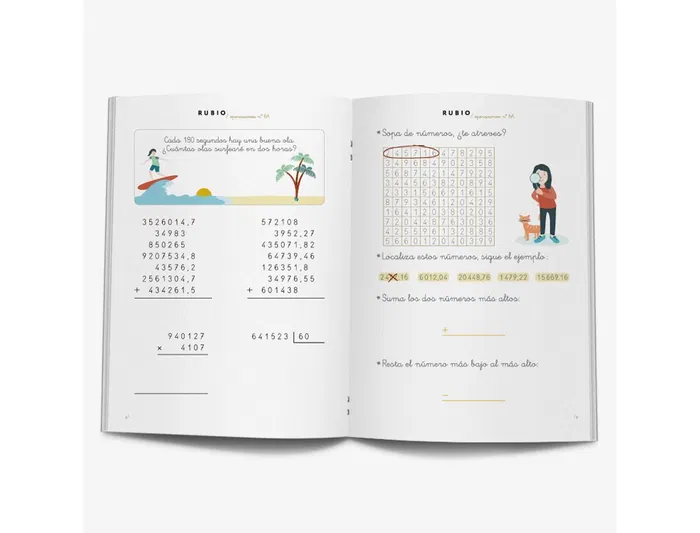 Rubio Cuaderno de problemas nº 6a para el desarrollo intelectual del alumno