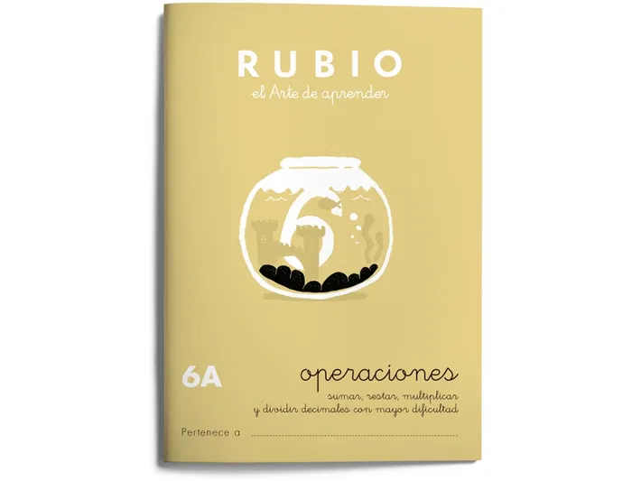 Rubio Cuaderno de problemas nº 6a para el desarrollo intelectual del alumno