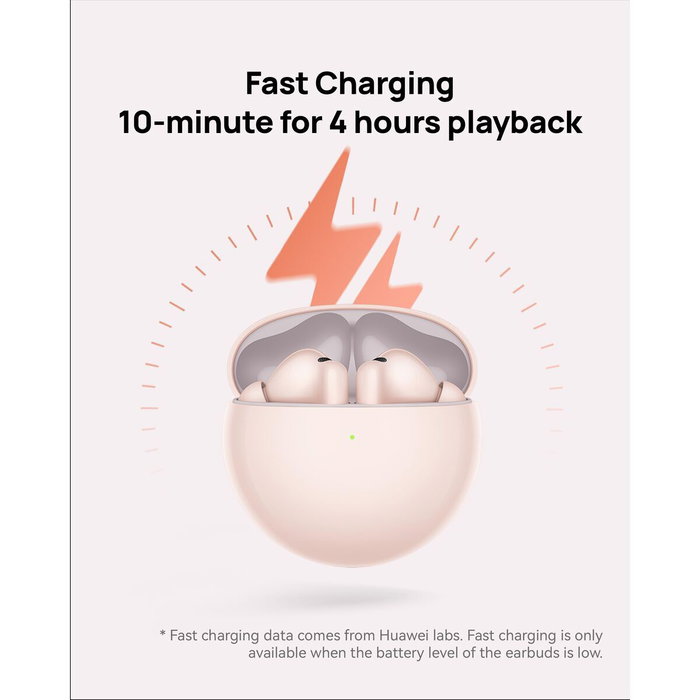 Auriculares Inalámbricos con Estuche de Carga Huawei FreeBuds 7i Negro