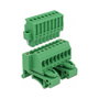 DeLOCK 65940 Juego de Terminales para Riel DIN, 8 Pines, Verde, Conexión por Tornillo, Sección Cable 24-12 AWG, Ancho 34.9 mm