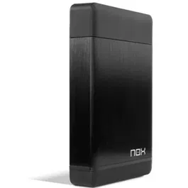 Nox NXLITEHDD35 Caja Externa para Disco Duro 3.5" SATA USB 3.0 Negra Aluminio Ligera Compacta