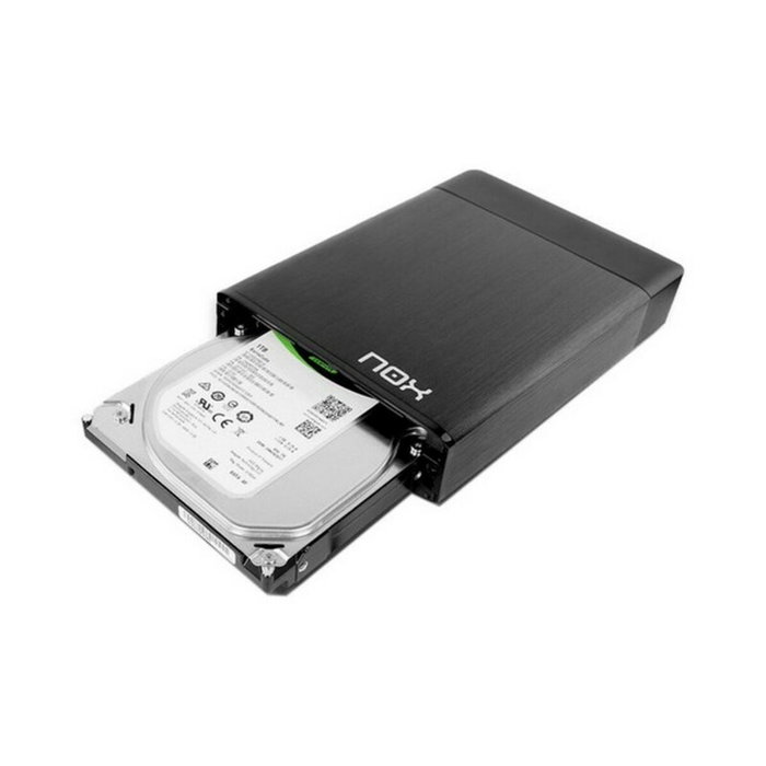 Nox LITE35 Carcasa Externa para Disco Duro/SSD 3.5 USB 3.0 Negro Nox LITE35 Carcasa Externa para Disco Duro/SSD 3.5 USB 3.0 Negro