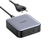 Ugreen Nexode Cargador de Escritorio 100W con 3 USB-C y 1 USB-A, Gris