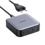 Ugreen Nexode Cargador de Escritorio 100W con 3 USB-C y 1 USB-A, Gris