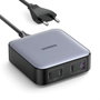 Ugreen Nexode Cargador de Escritorio 100W con 3 USB-C y 1 USB-A, Gris