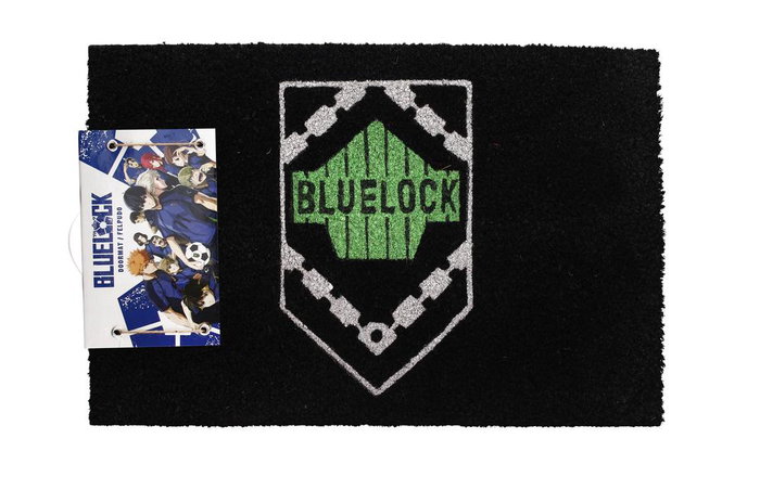 SD Toys Felpudo Blue Lock 60x40 cm - Fibra de Coco - Diseño de la Serie Anime - Entrada Hogar
