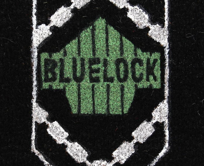 SD Toys Felpudo Blue Lock 60x40 cm - Fibra de Coco - Diseño de la Serie Anime - Entrada Hogar