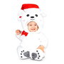 My Other Me Disfraz Bebé Osito De Nieve Talla 7-12 Meses Blanco