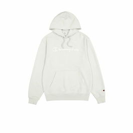 Sudadera con Capucha Hombre Champion Blanco