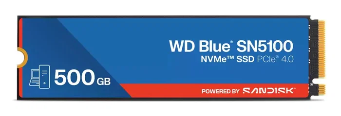 Western Digital WD Blue SN5100 500 GB M.2 NVMe SSD Western Digital WD Blue SN5100 500 GB M.2 NVMe SSD