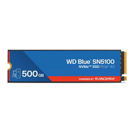 Western Digital WD Blue SN5100 SSD M.2 NVMe PCIe 4.0 500GB 6600 MB/s WDS500G1B0E-00CPE0